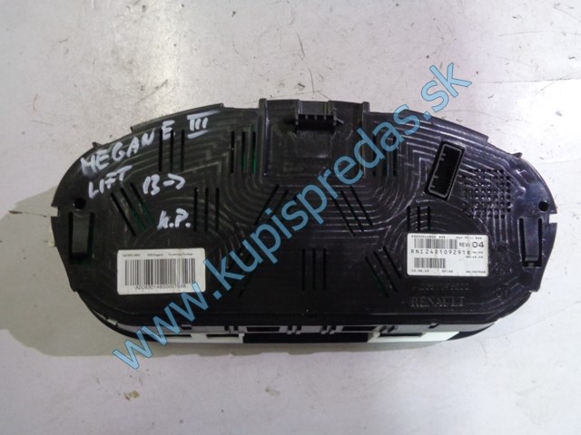tachometer na renault III lift, A2C31196200, RNI2481092991r